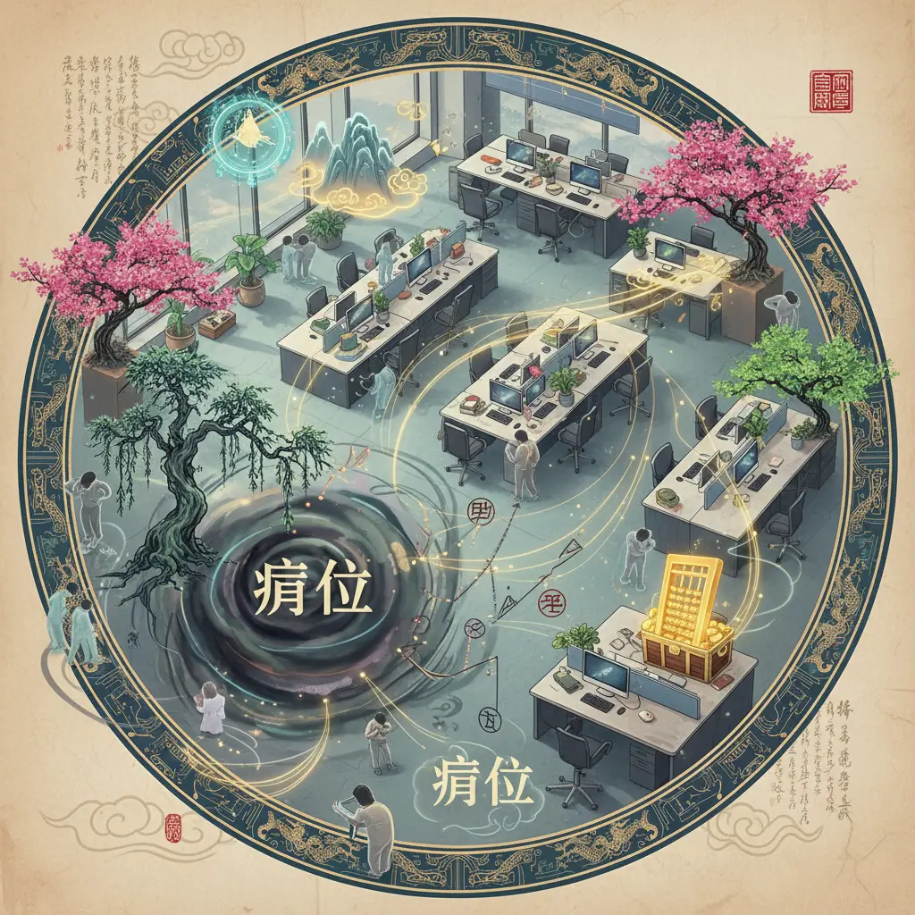 辦公室風水 - 病位