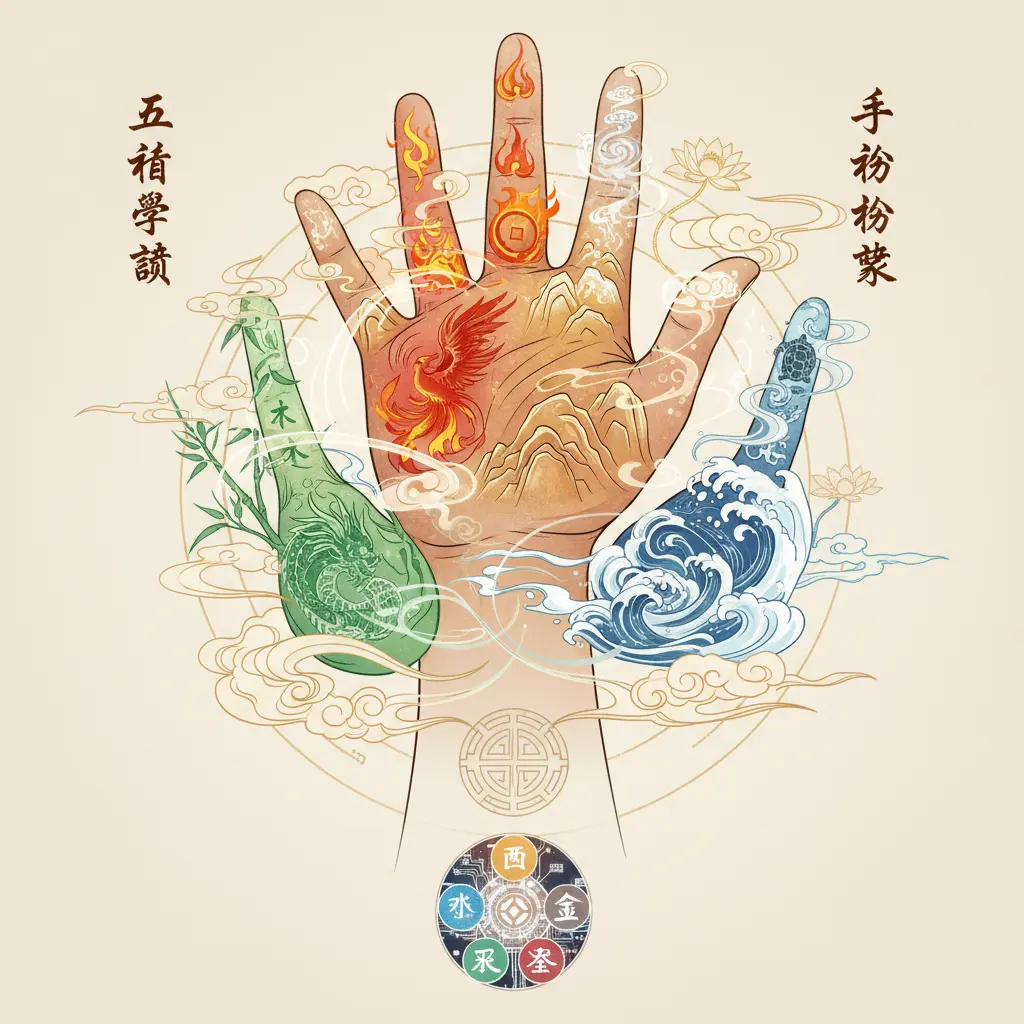 手相學 - 五行學說