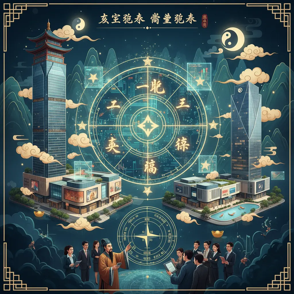 商業風水 - 玄空飛星