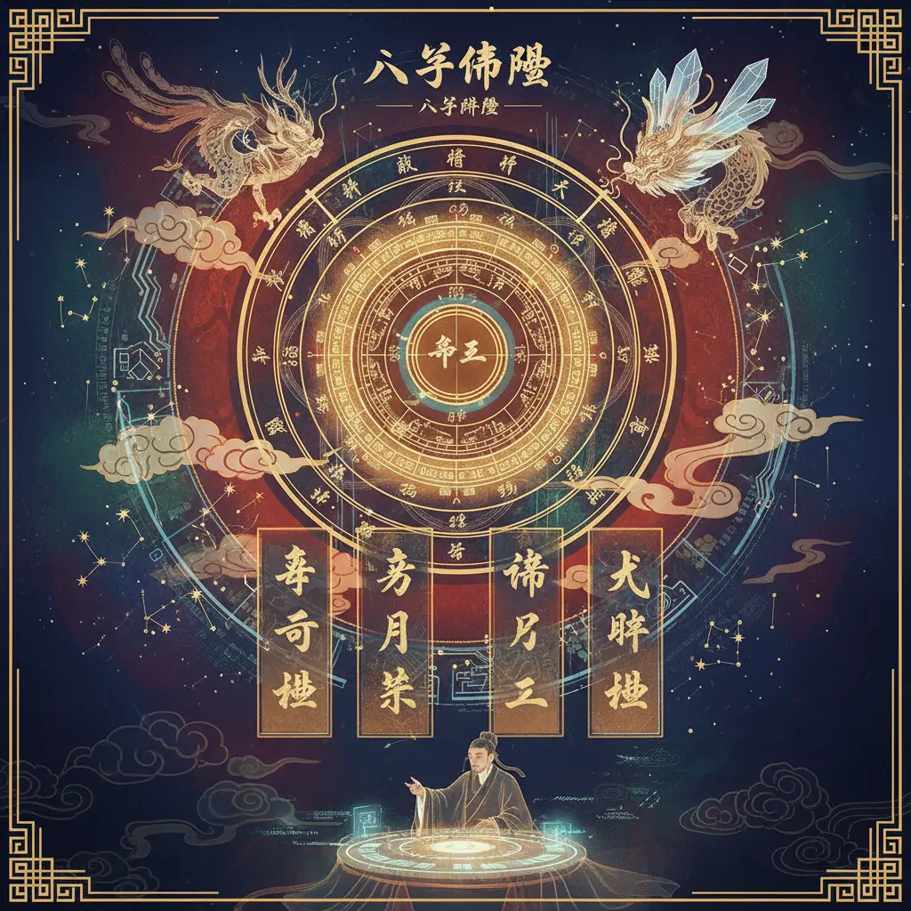 八字命盤 - 八字排盤