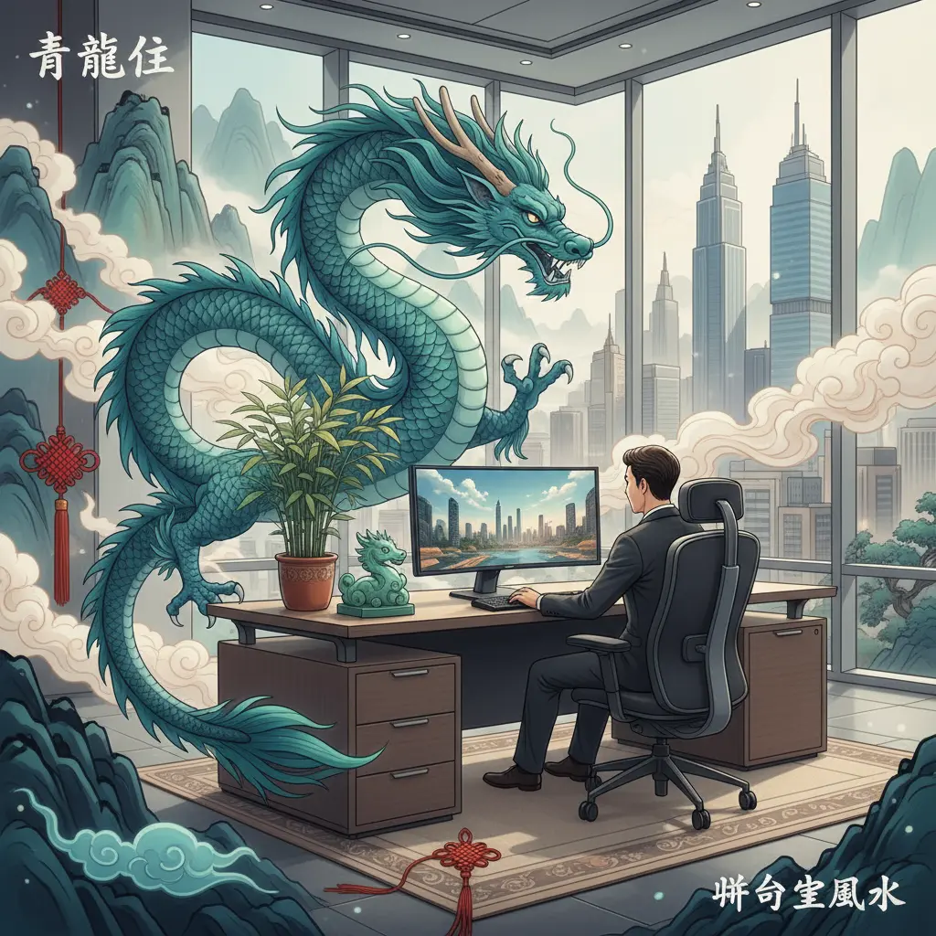 辦公室風水 - 青龍位