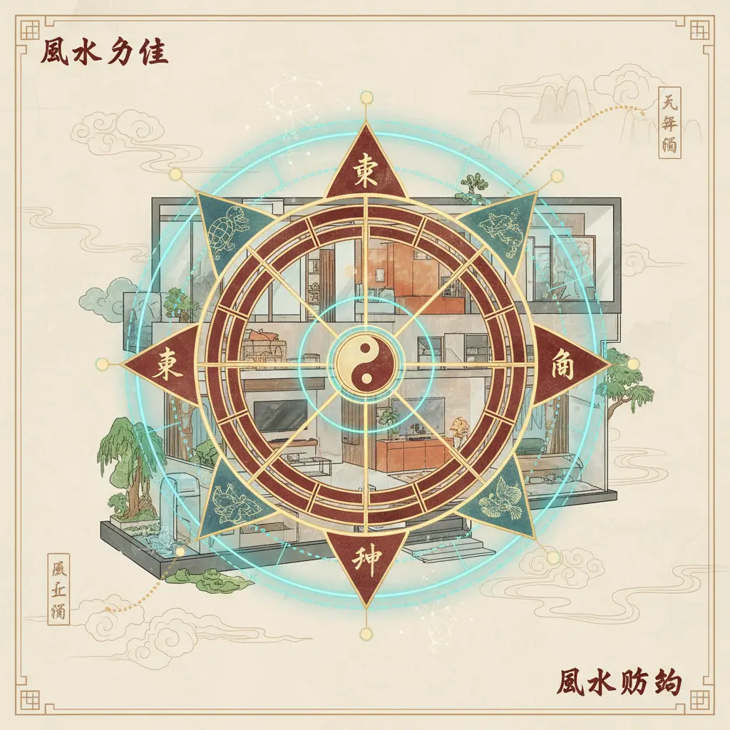 風水佈局 - 風水方位