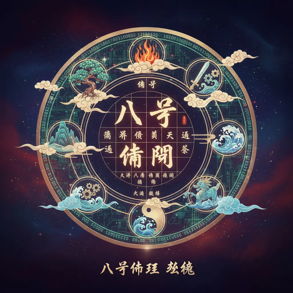 八字命理 - 八字命盤