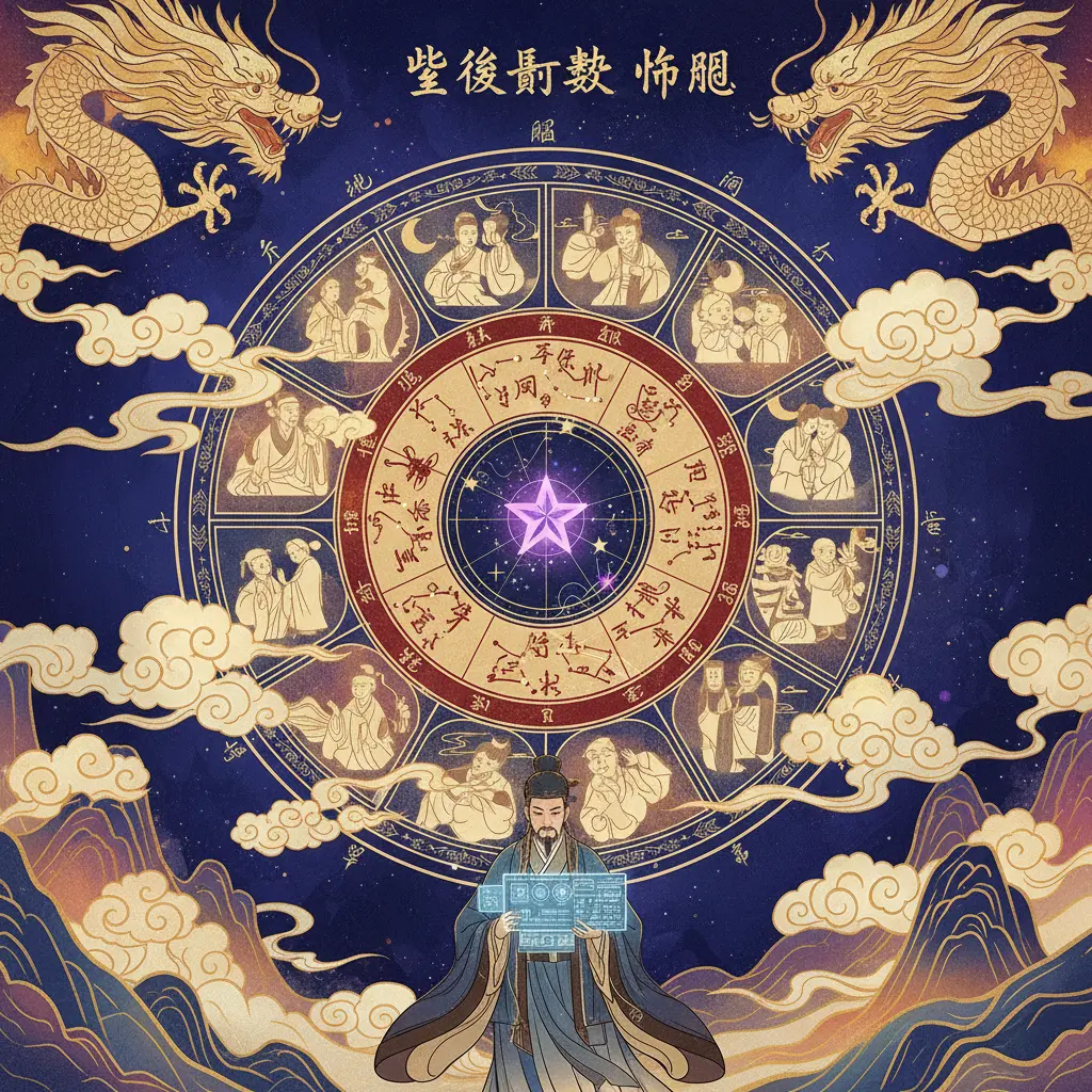 紫微鬥數 - 命盤