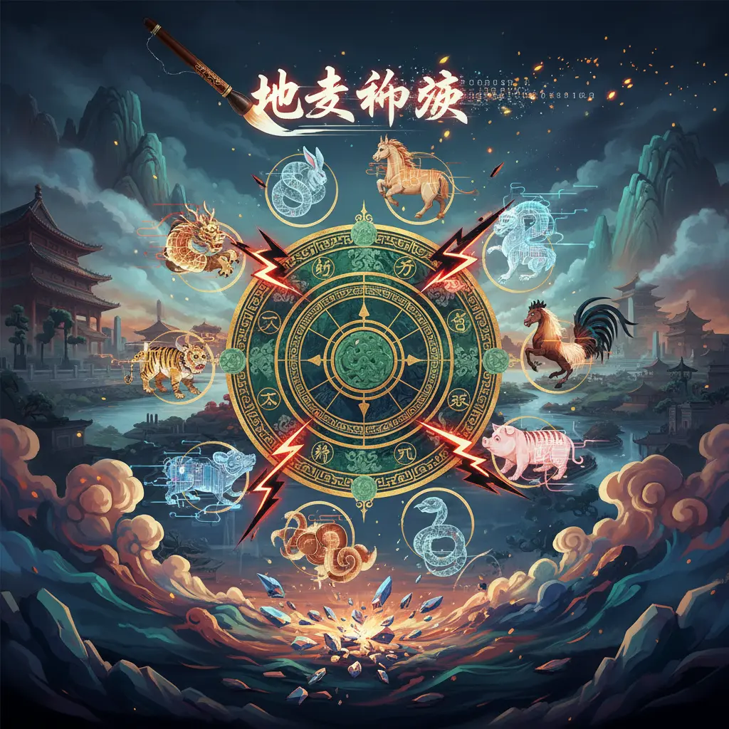 十二地支 - 地支相破