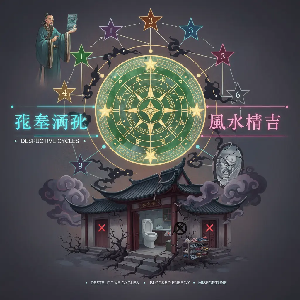 風水禁忌 - 飛星風水