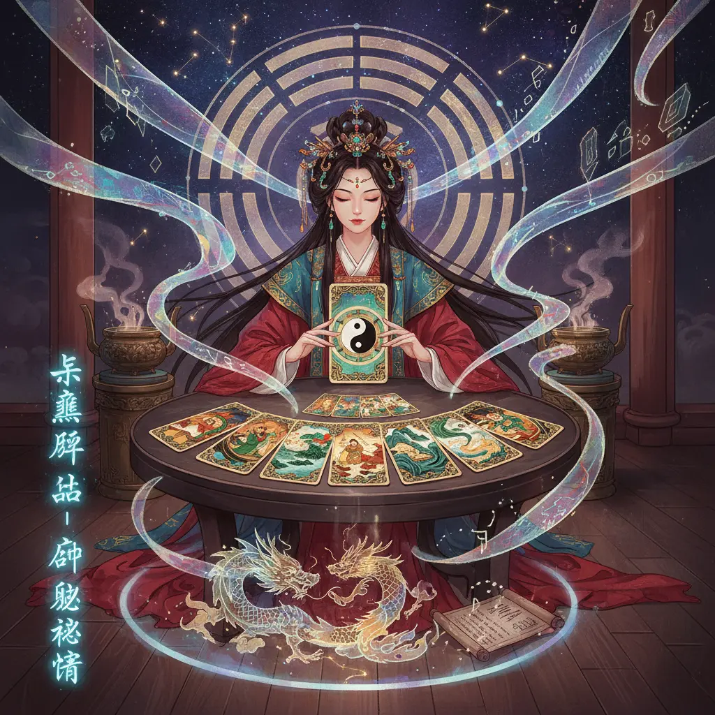 占卜 - 塔羅牌藝術品