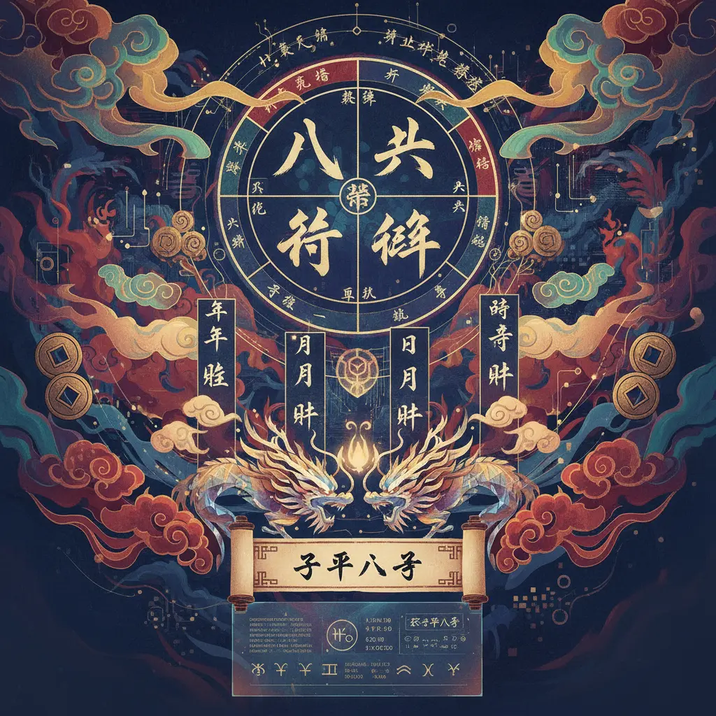 子平八字 - 八字命盤
