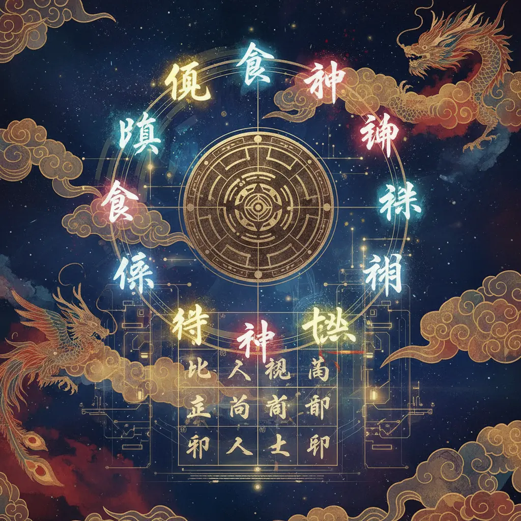 八字命盤 - 十神