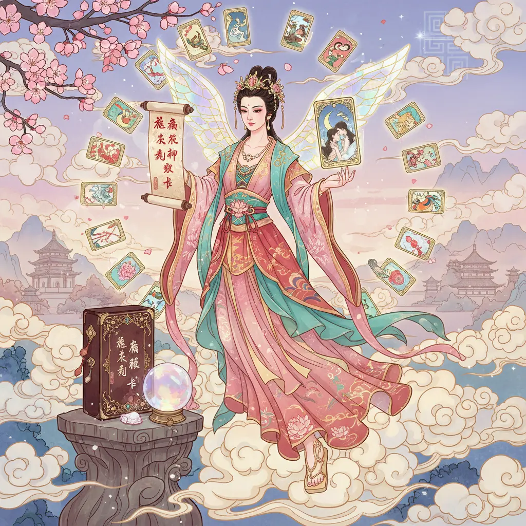 塔羅 - 浪漫天使神諭卡
