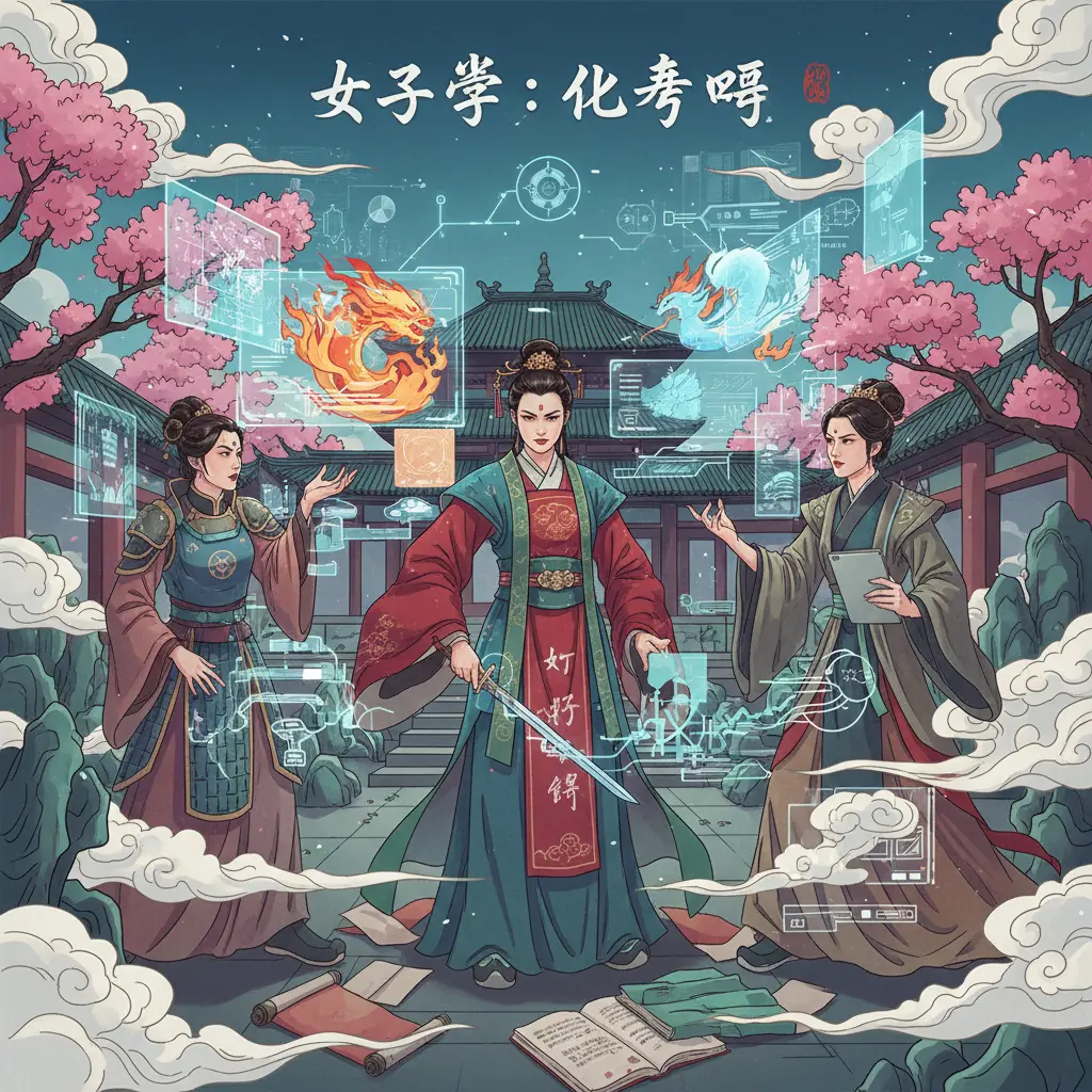 化爭吵 - 女子學