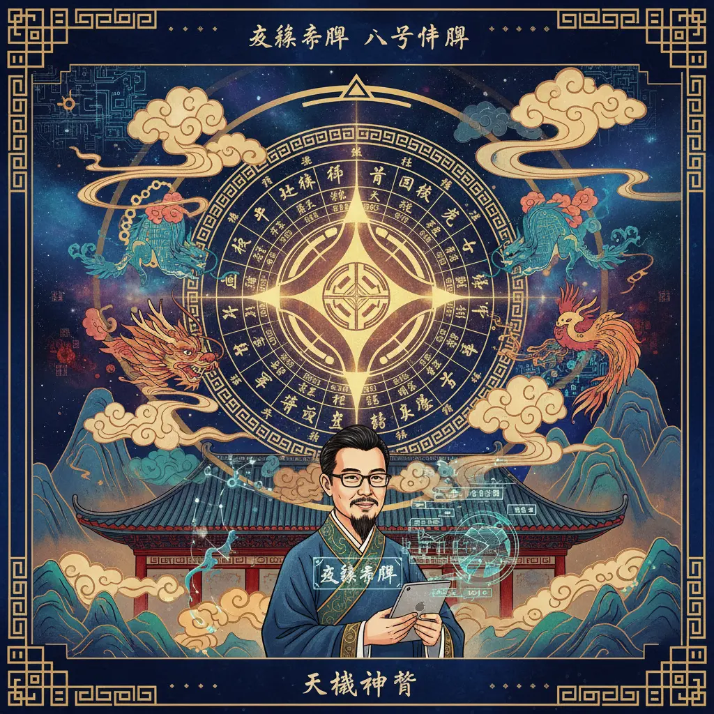 玄燊師傅 - 八字命盤