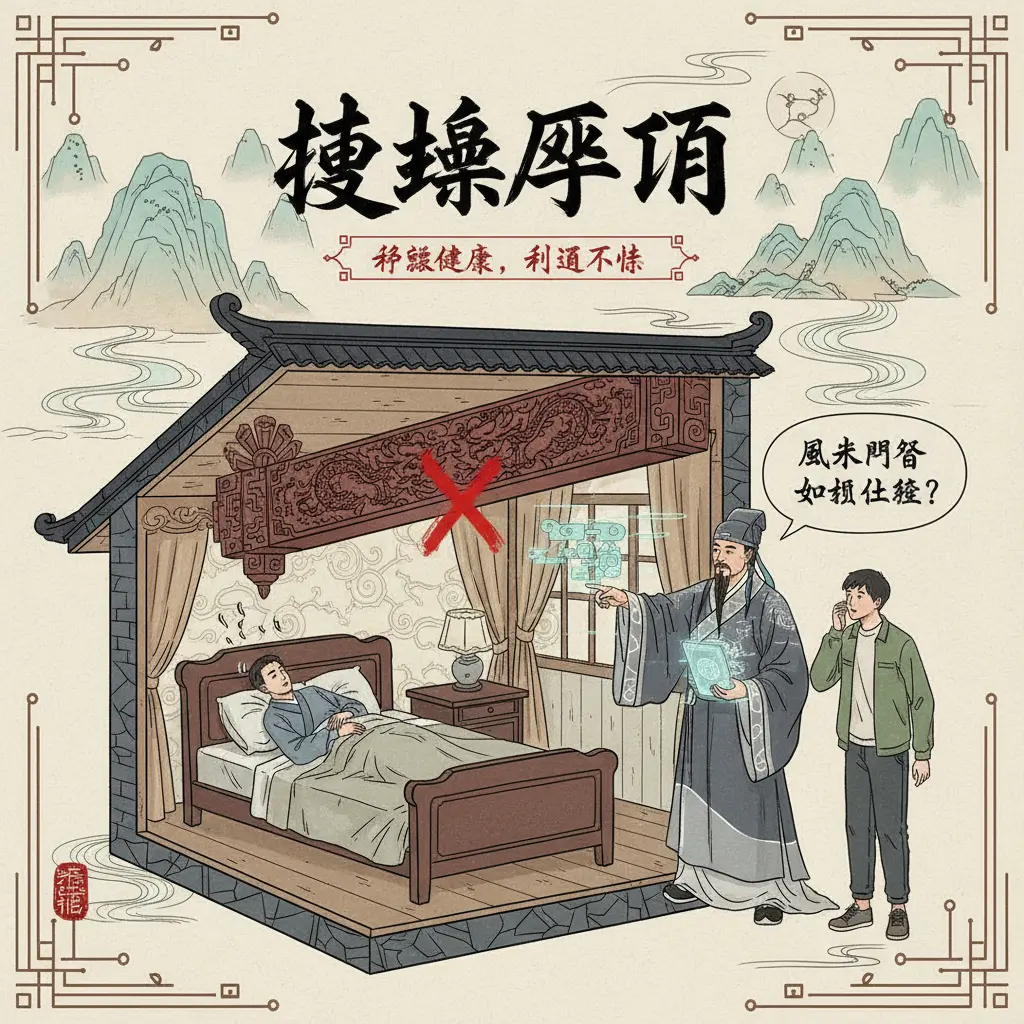 風水問答 - 橫樑壓頂