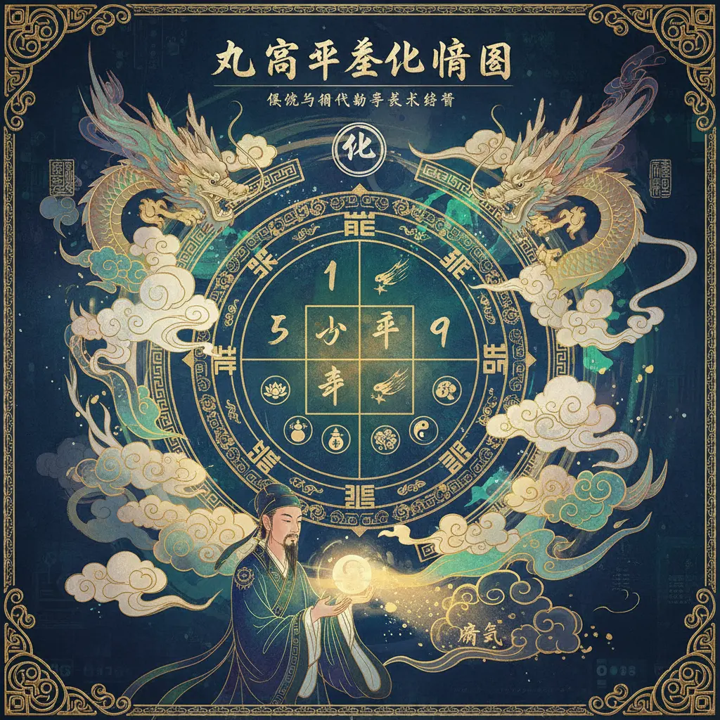 化病 - 九宮飛星圖