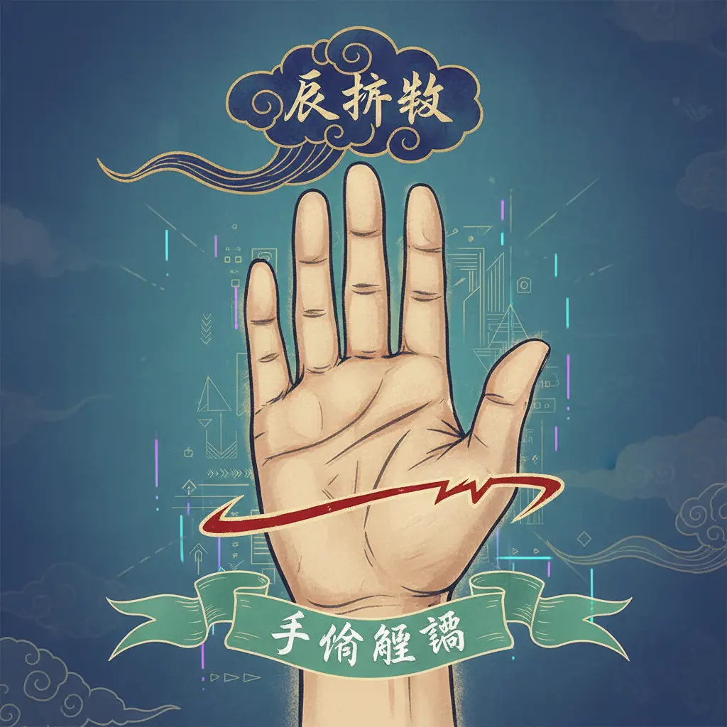 手相解讀 - 反抗紋