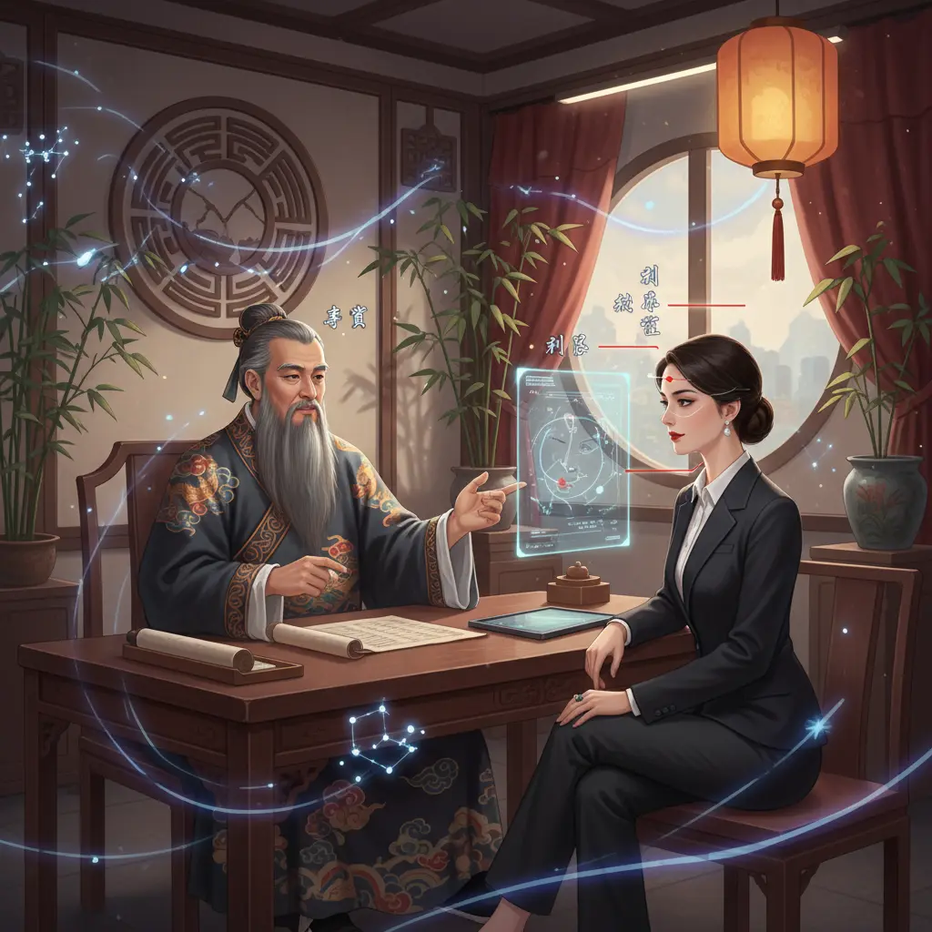 風水師傅 - 面相