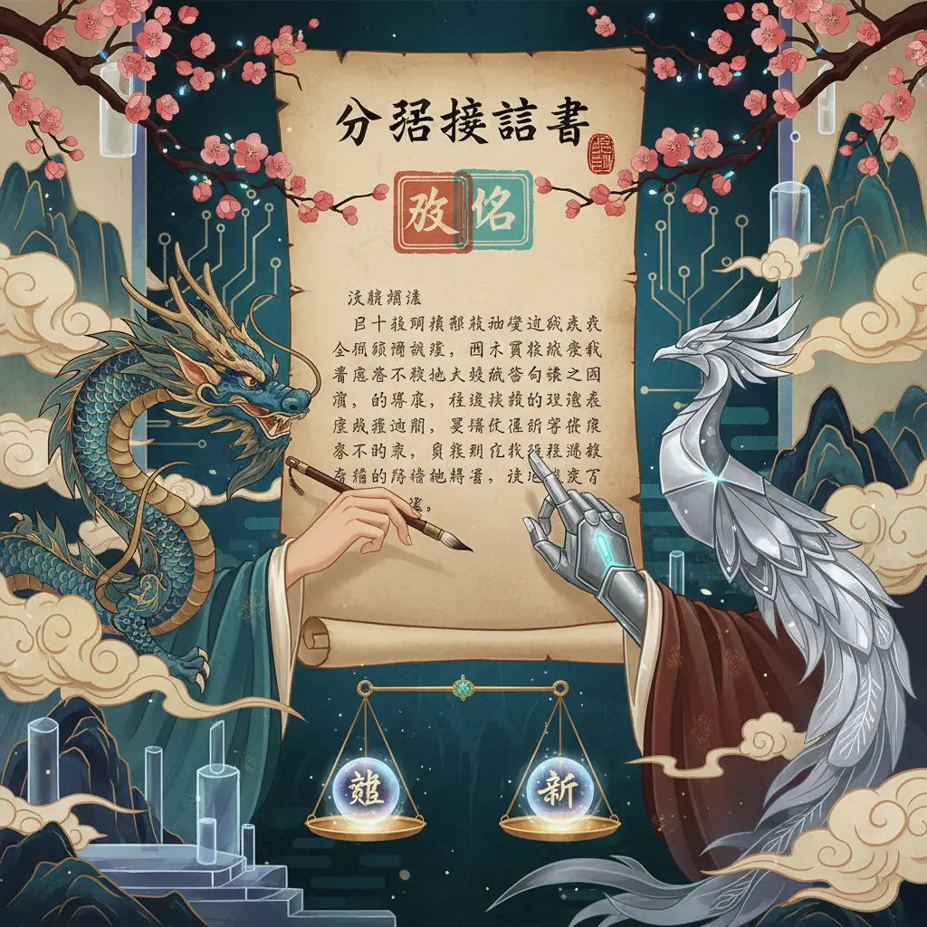 改名 - 分居協議書