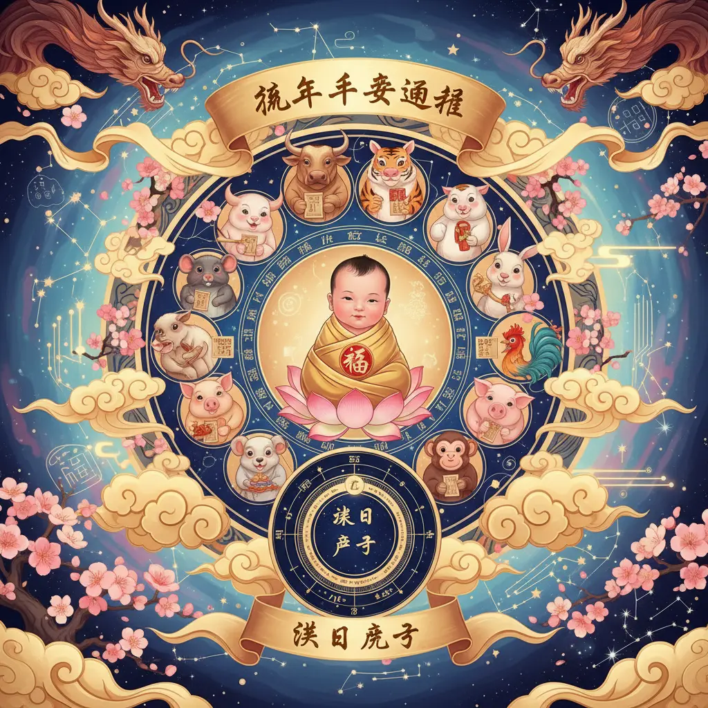 擇日產子 - 流年生肖運程