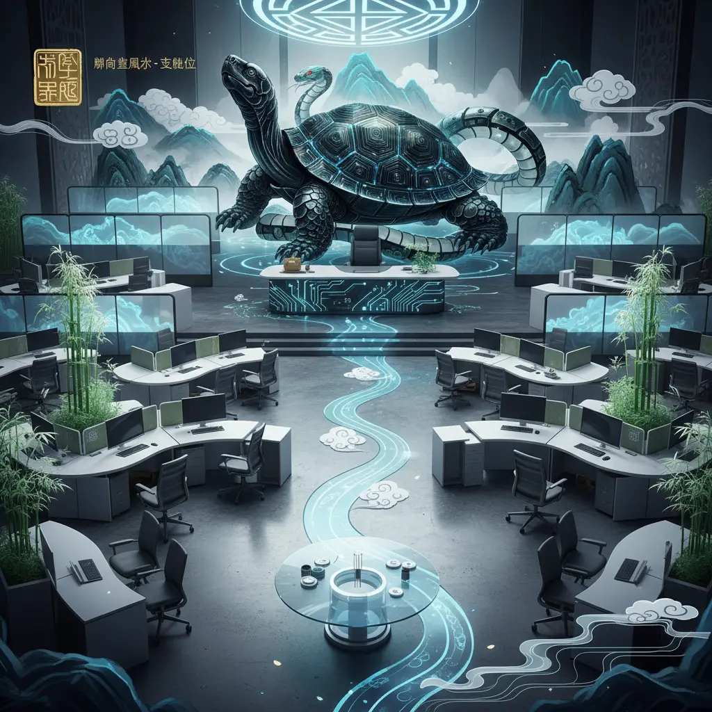 辦公室風水 - 玄武位