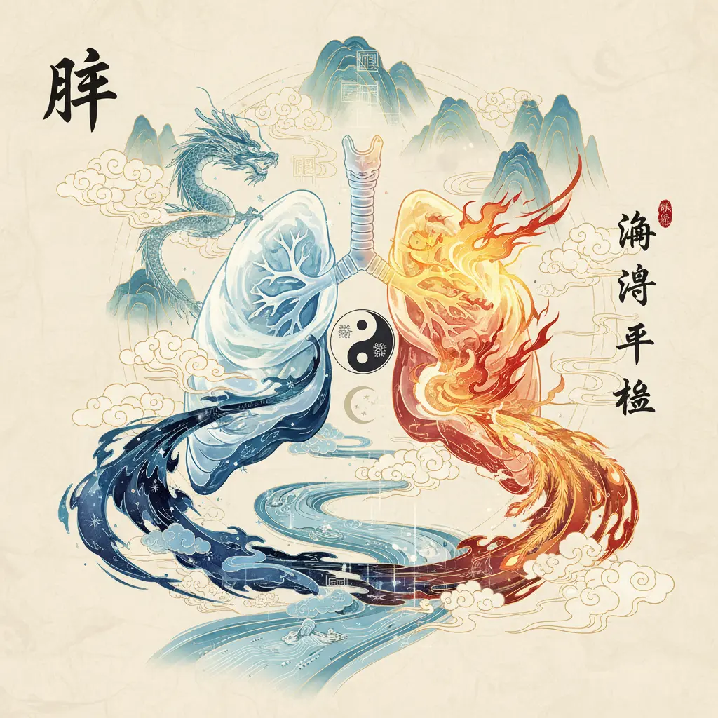 陰陽平衡 - 肺