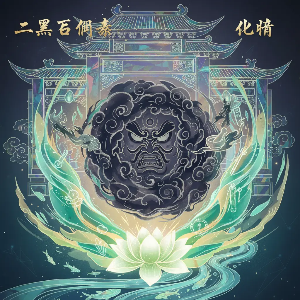 化病 - 二黑巨門星