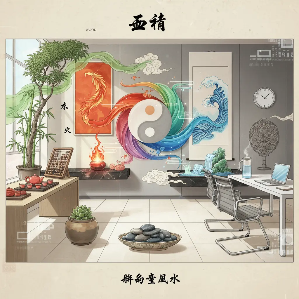辦公室風水 - 五行