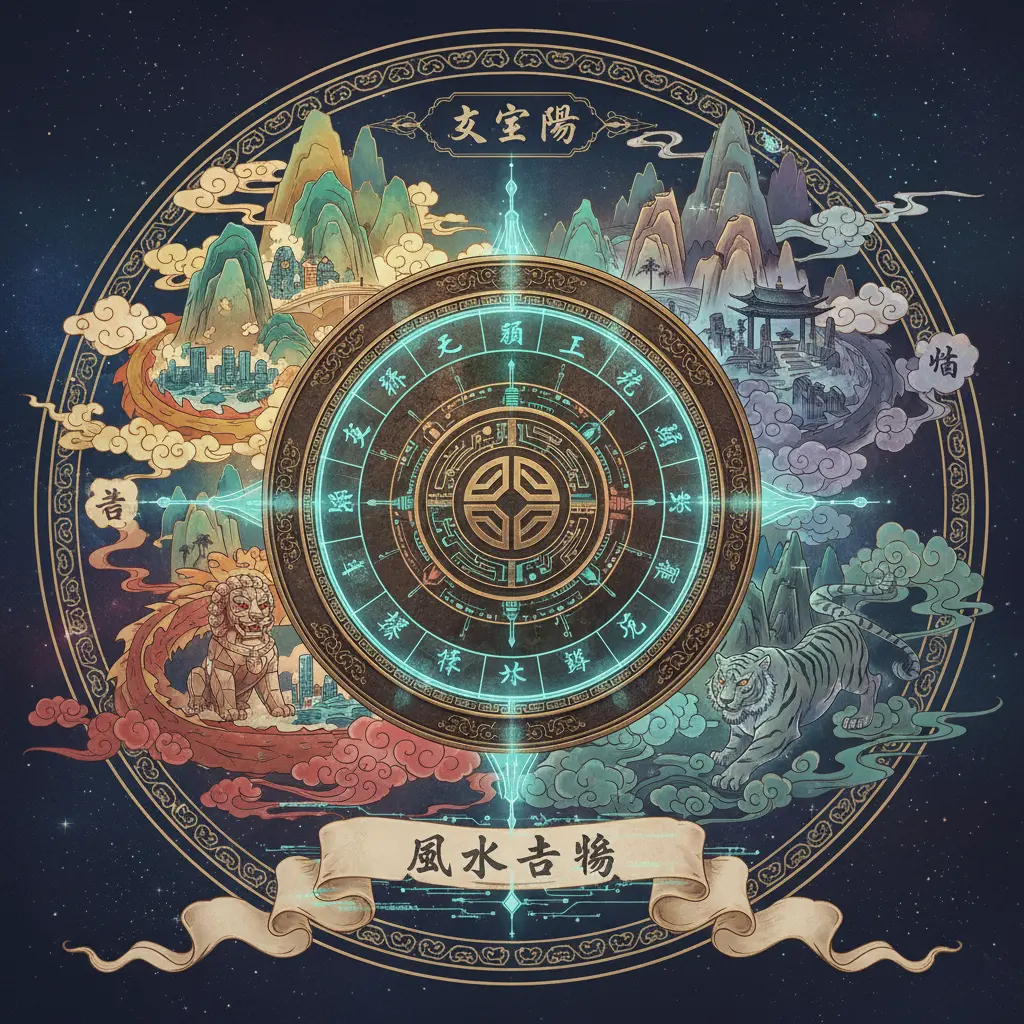 風水吉兇 - 玄空盤