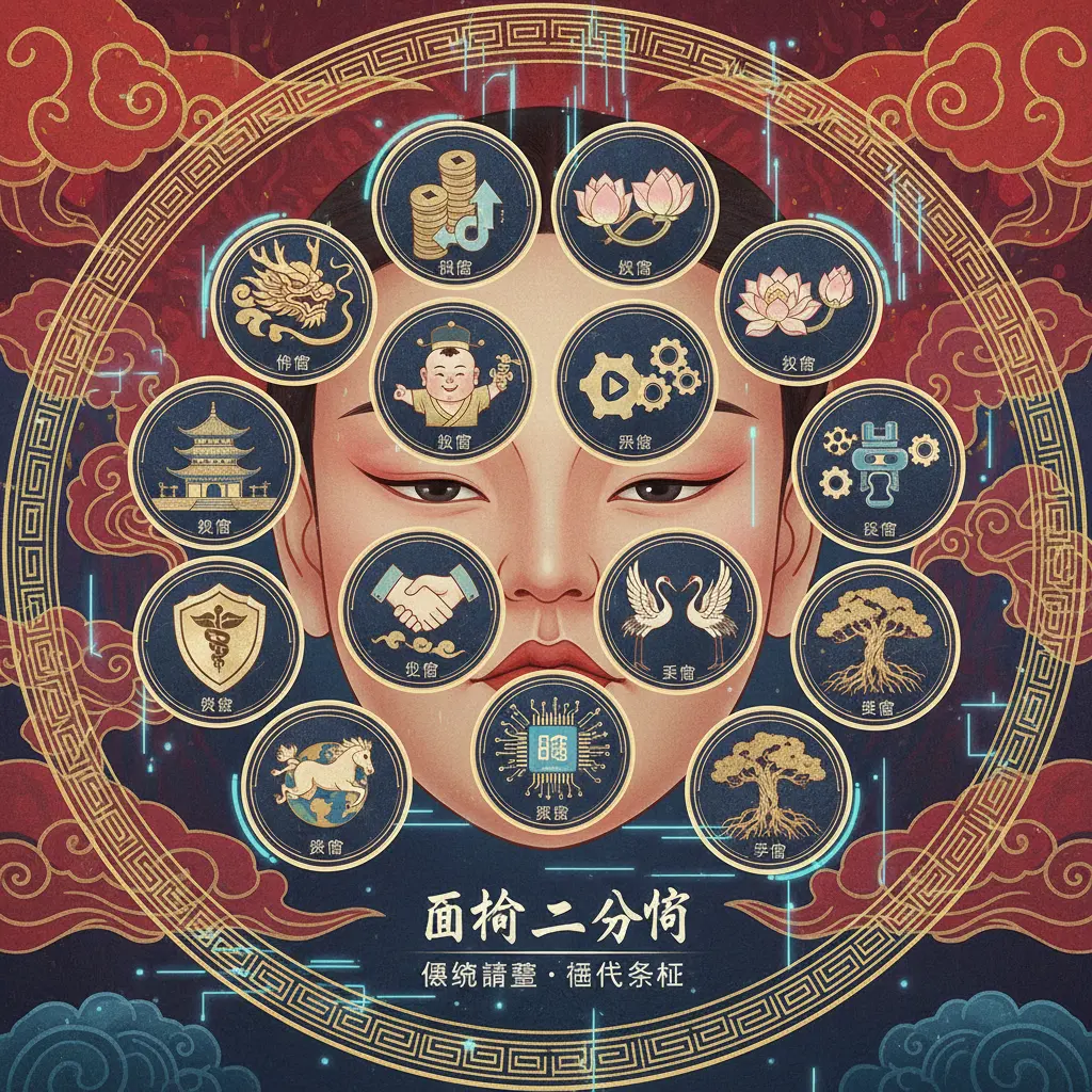 面相分析 - 十二宮