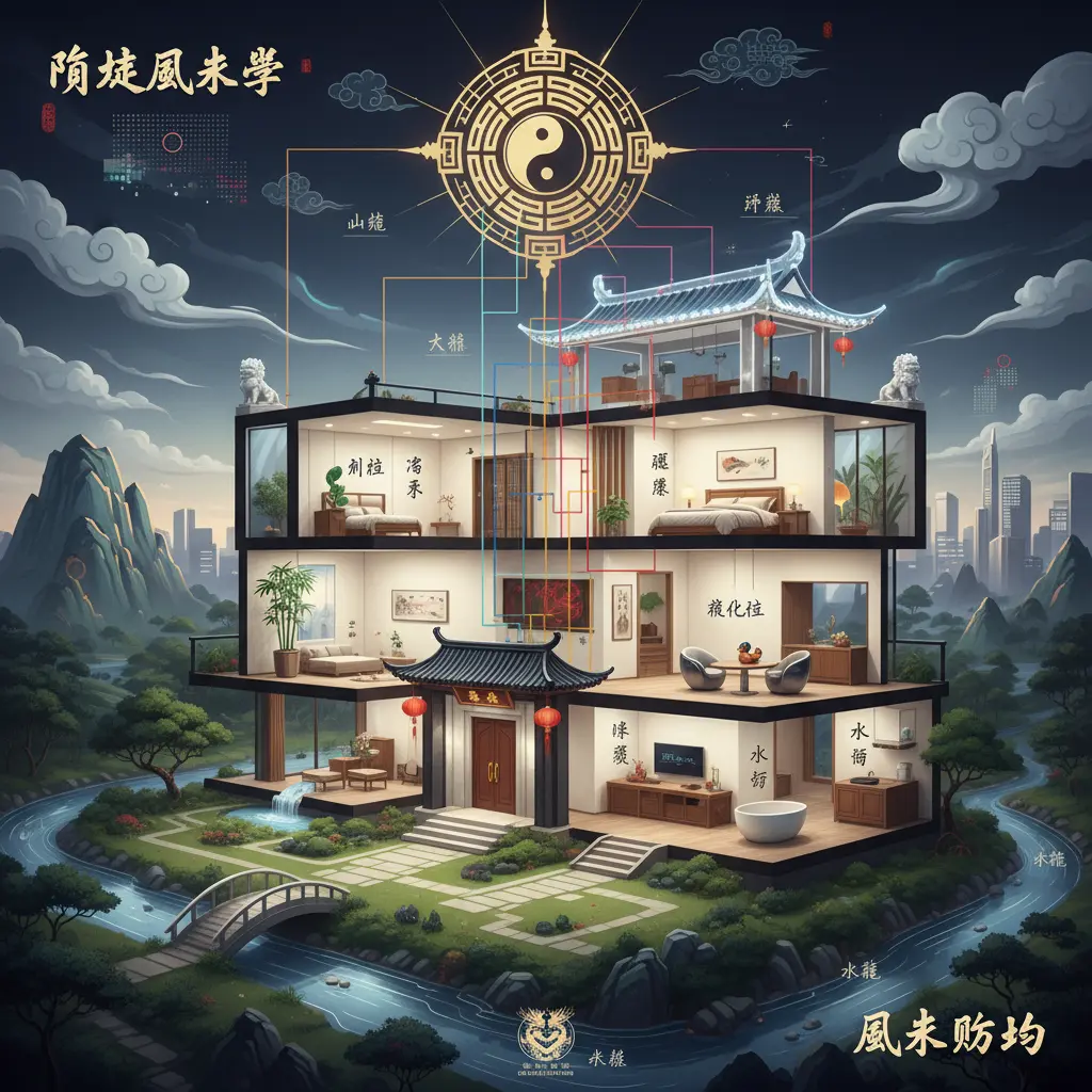 風水佈局 - 陽宅風水學