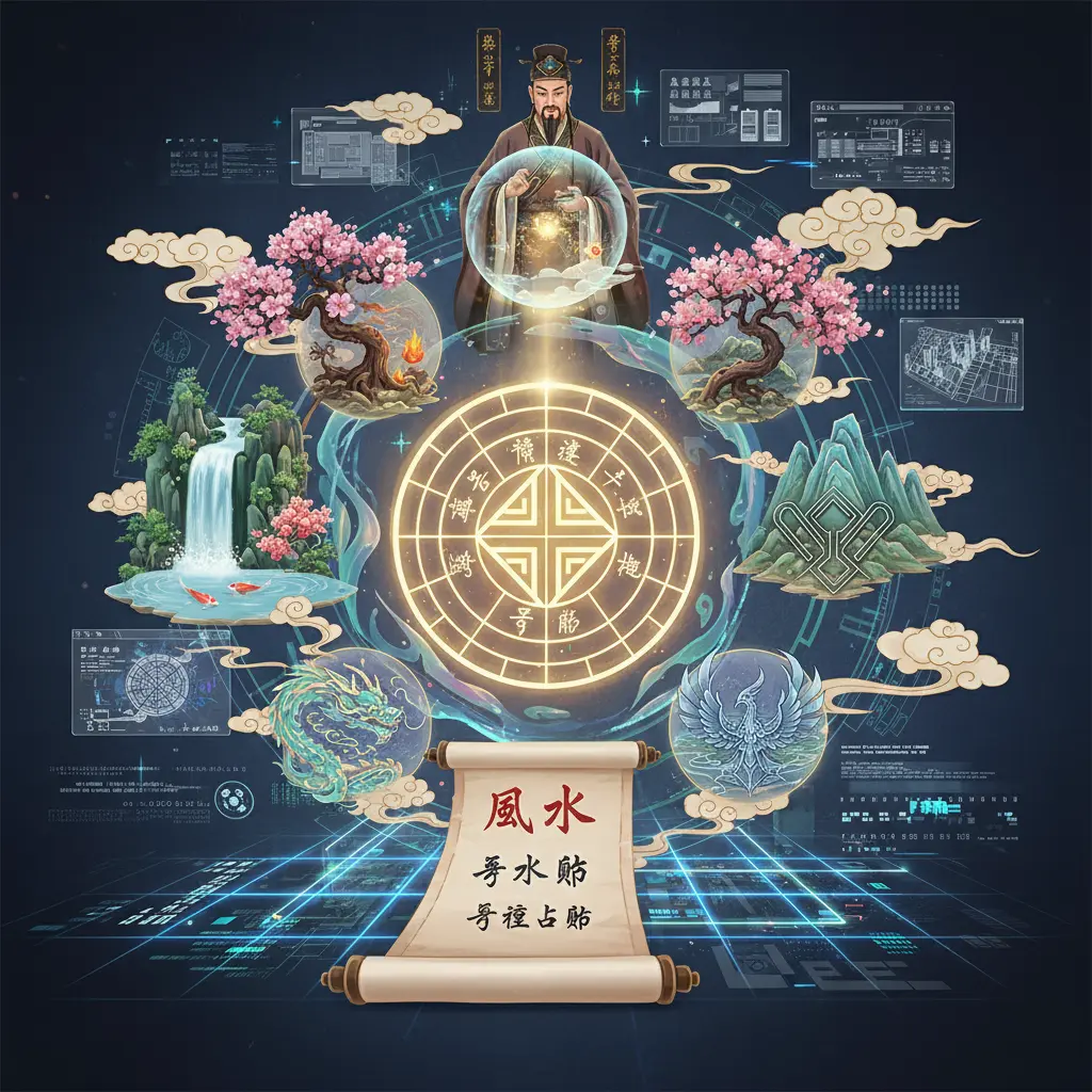 易經占卜 - 風水佈局