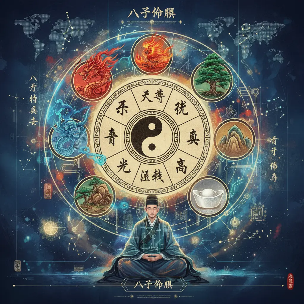 八字命盤 - 八字命盤