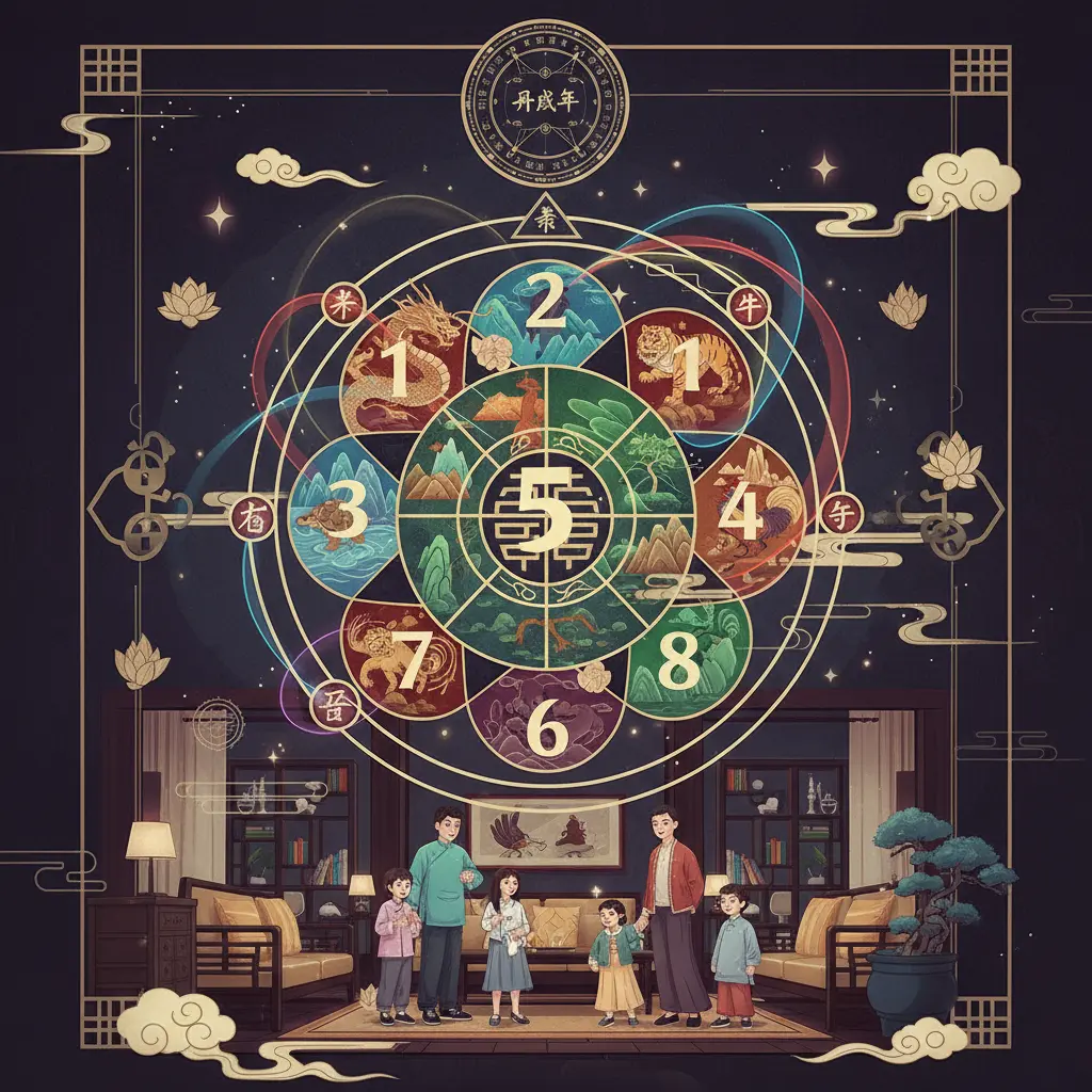 流年風水 - 九宮飛星