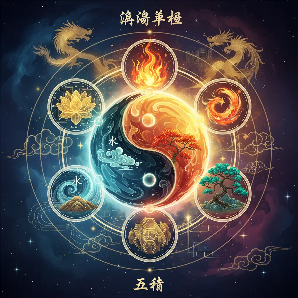 陰陽平衡 - 五行