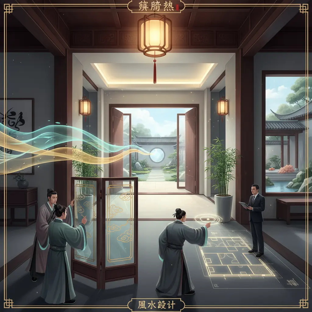 風水設計 - 穿堂煞