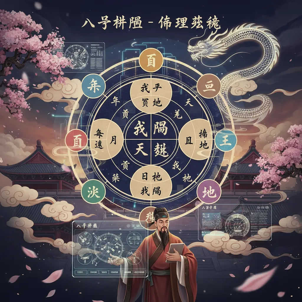 八字批命 - 八字排盤