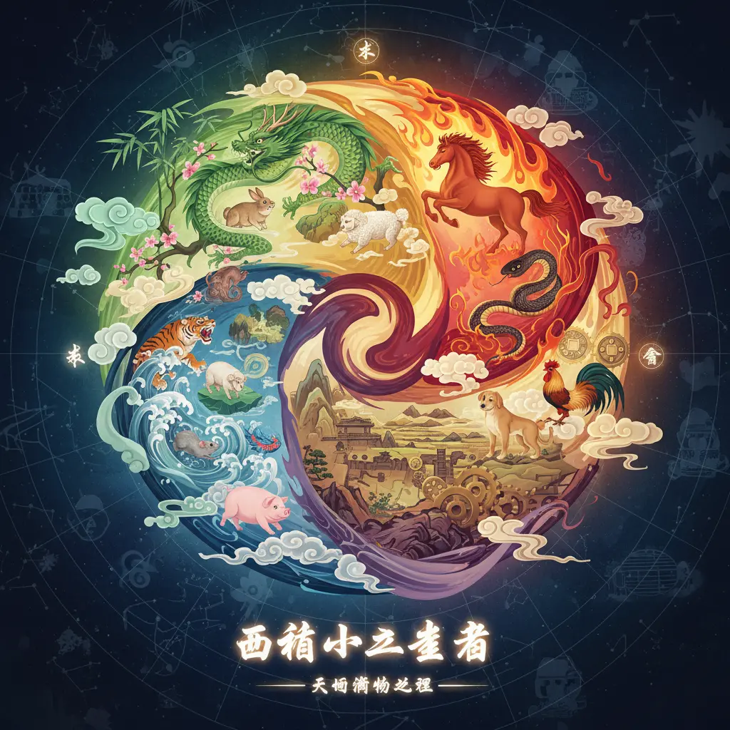 十二生肖 - 五行