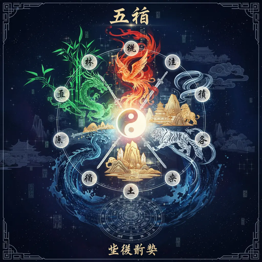 紫微鬥數 - 五行