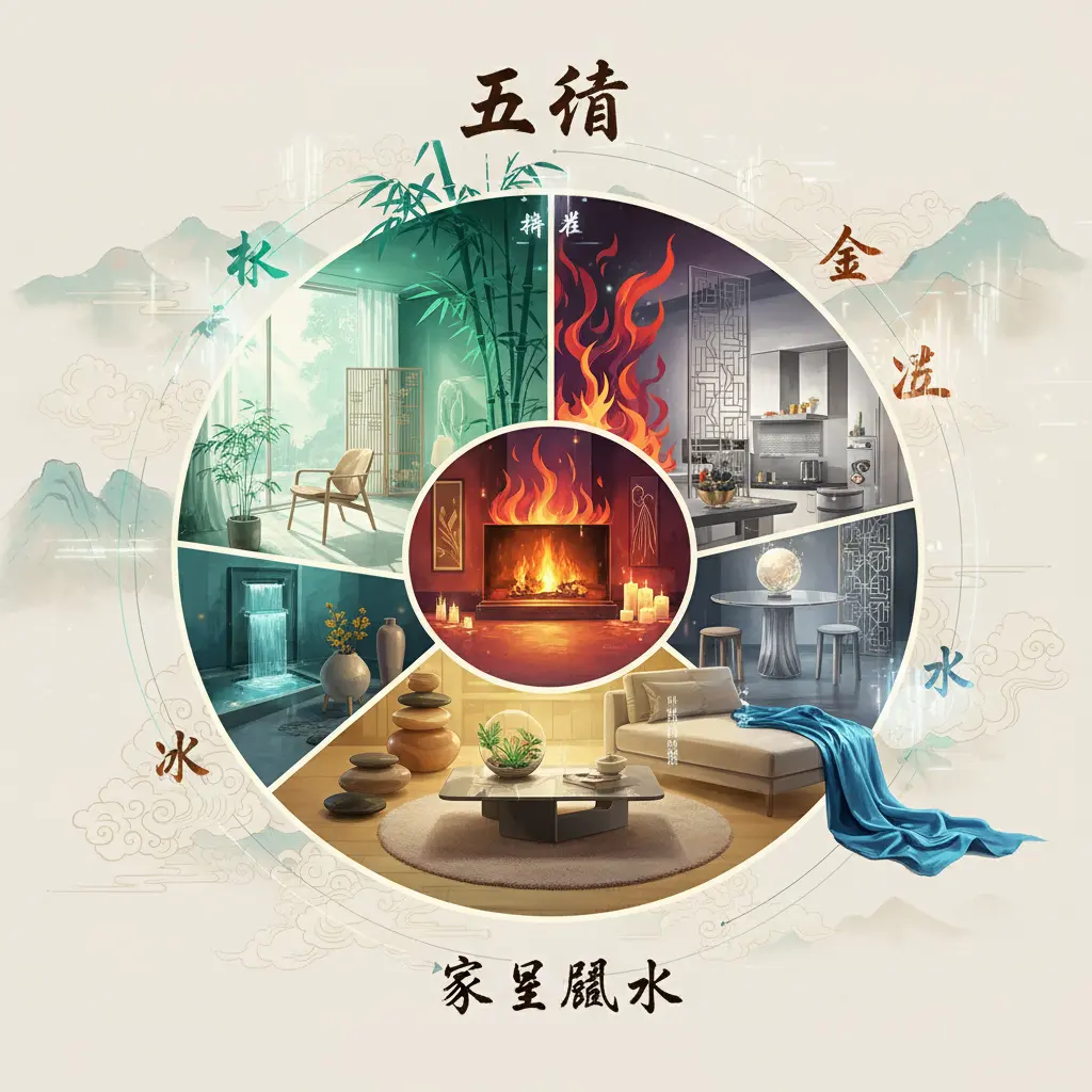 家居風水 - 五行