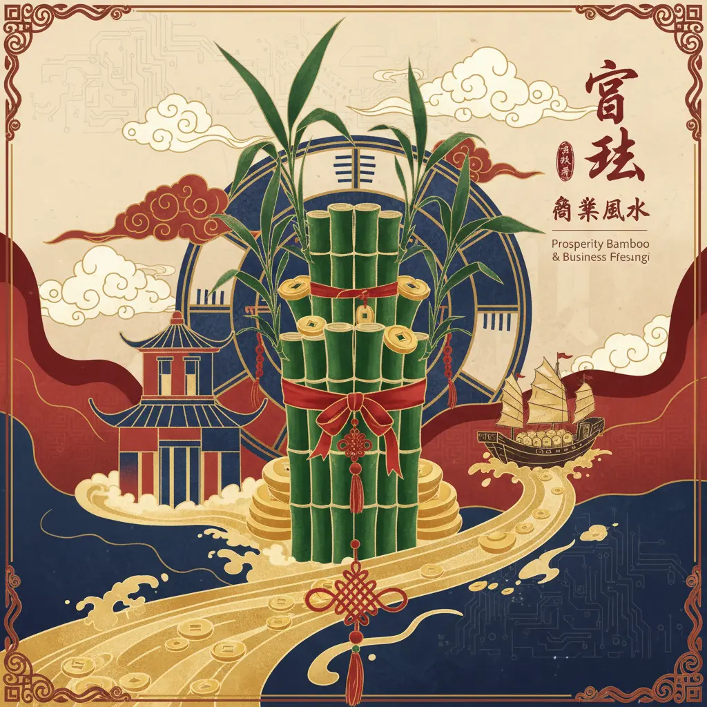 商業風水 - 富貴竹