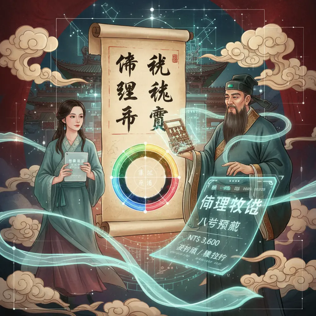 命理收費 - 八字算命