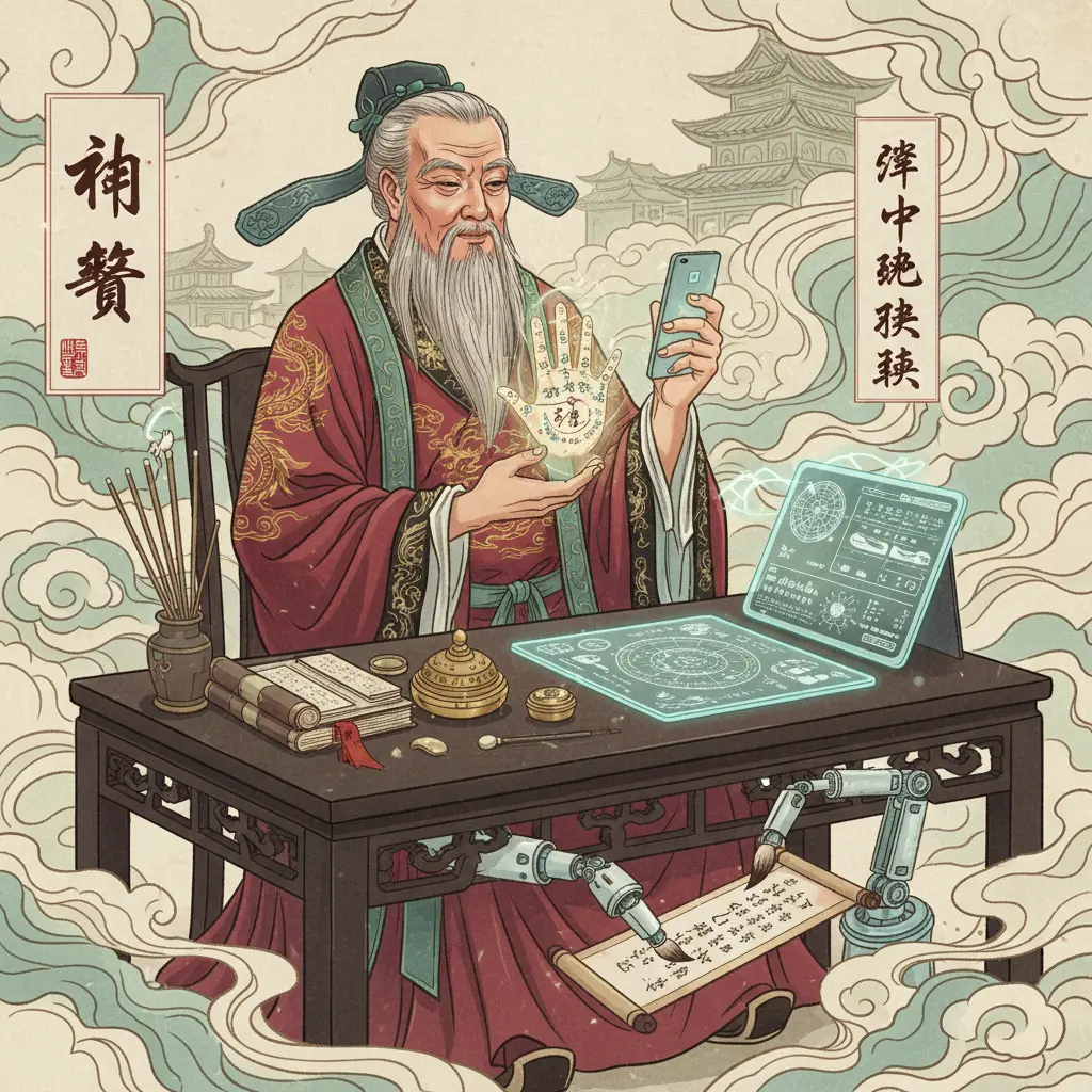 睇相師傅 - 算命師傅