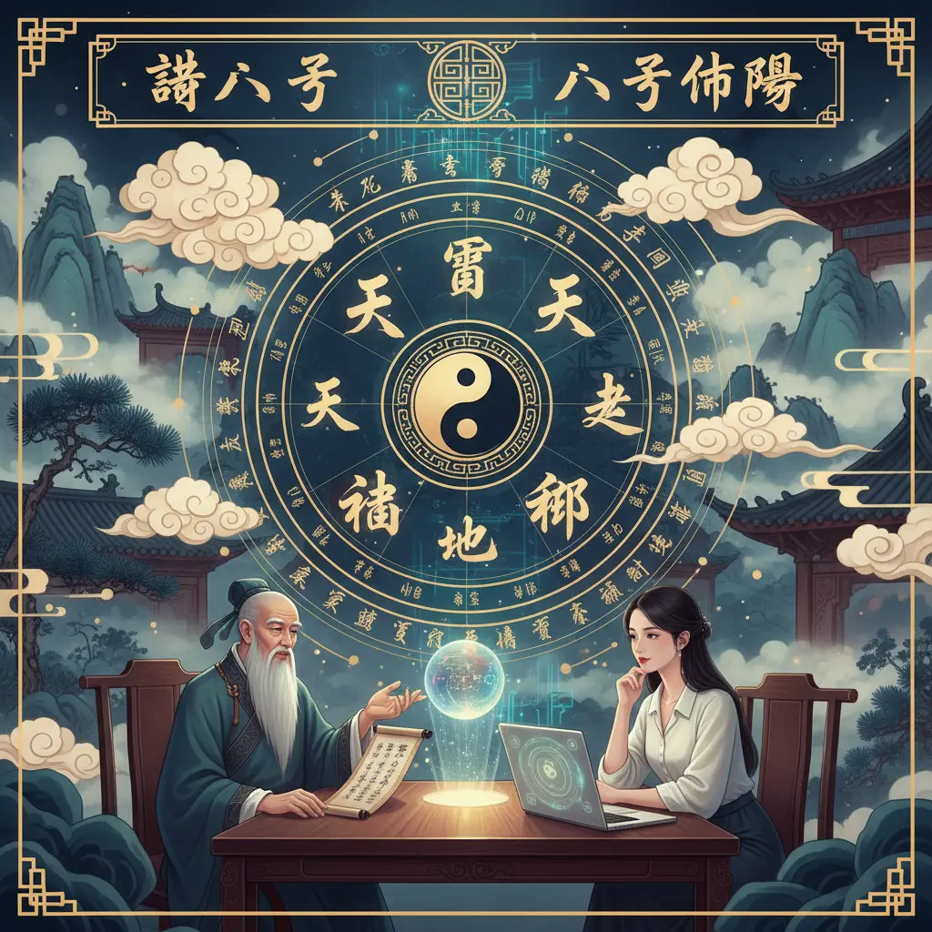 睇八字 - 八字命盤