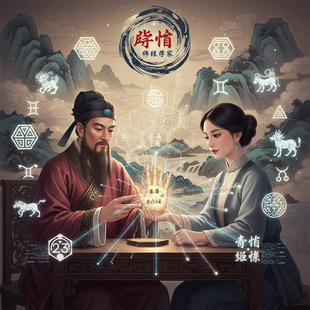 命理學家 - 掌相學