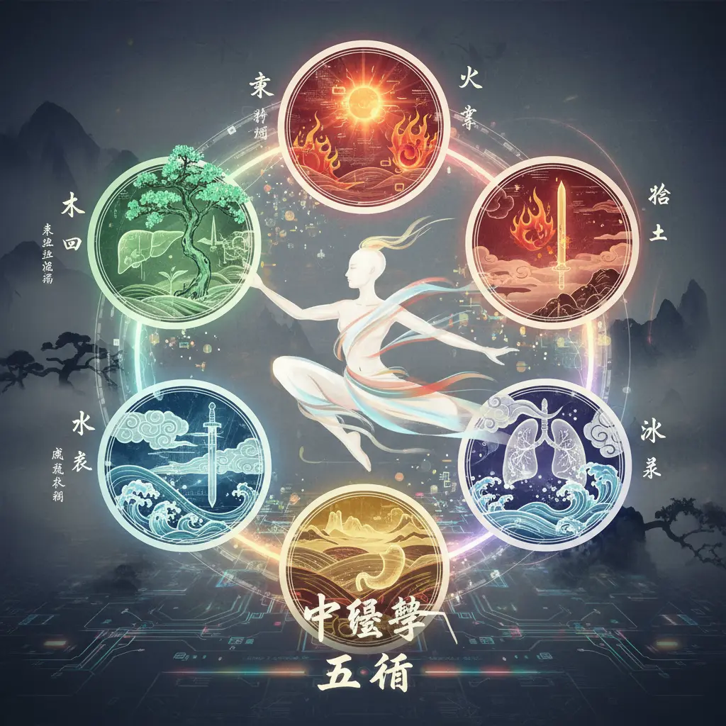 五行 - 中醫學