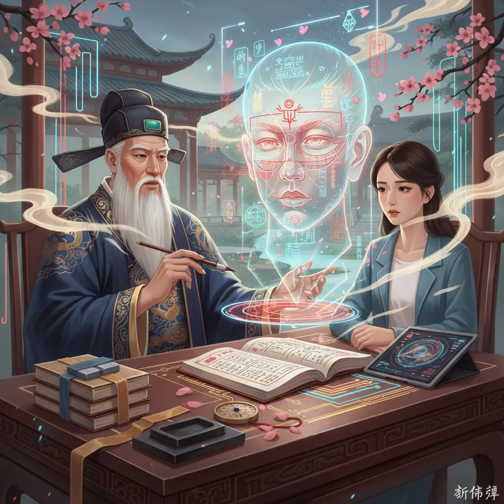 算命師傅 - 面相學