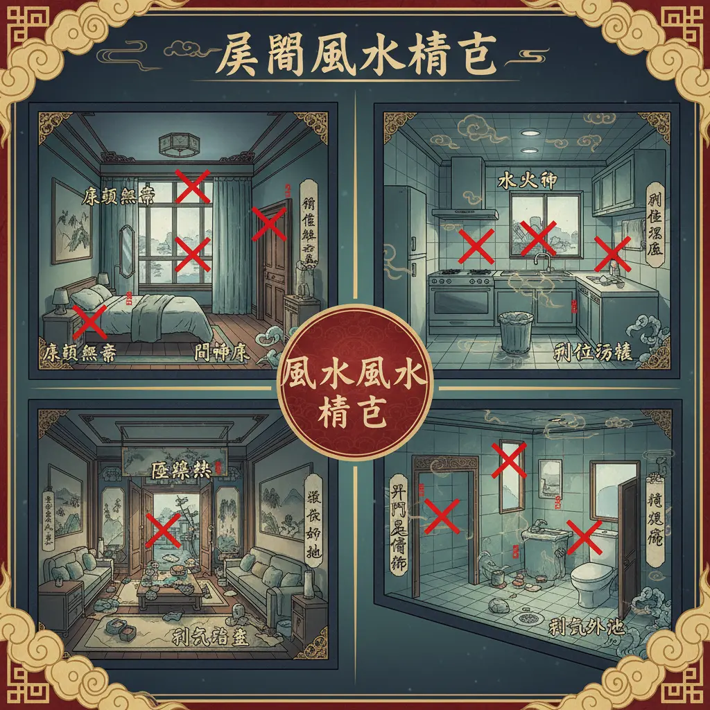 風水禁忌 - 房間風水