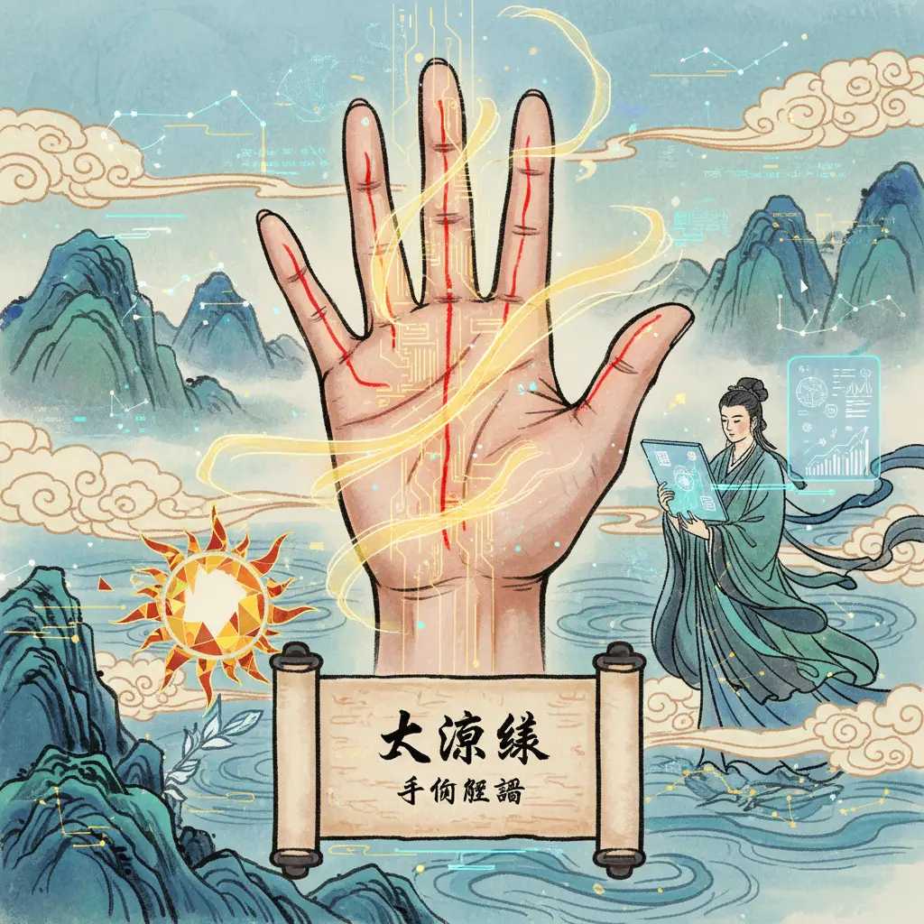 手相解讀 - 太陽線