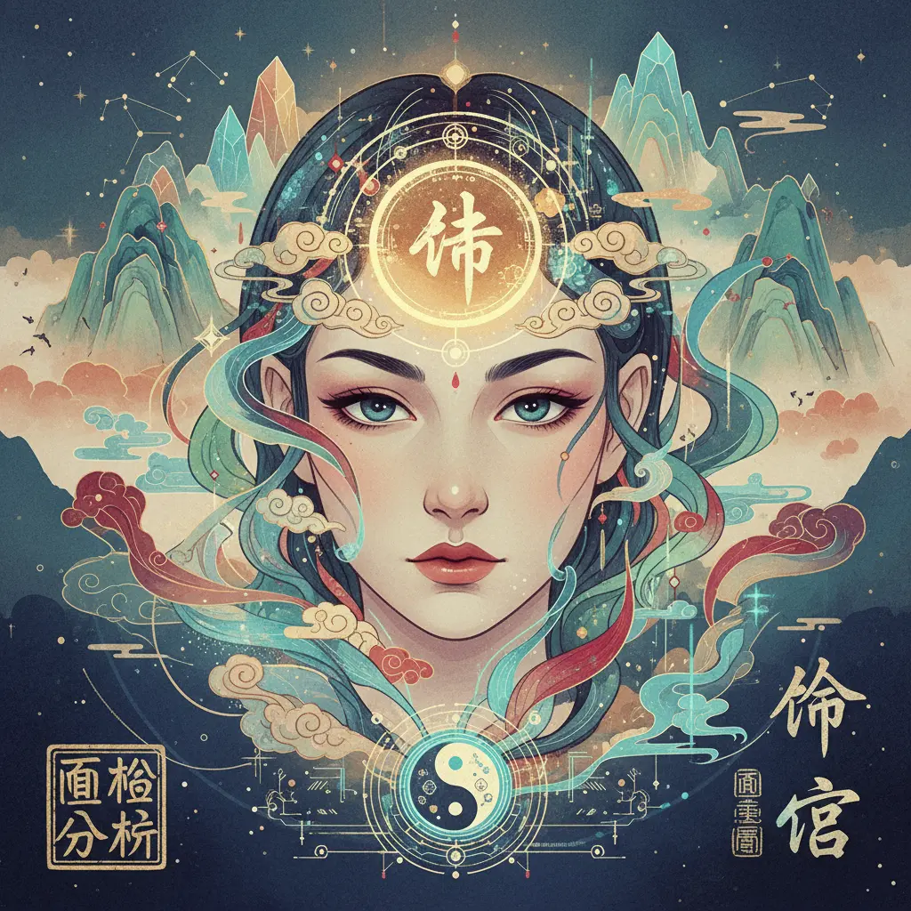 面相分析 - 命宮