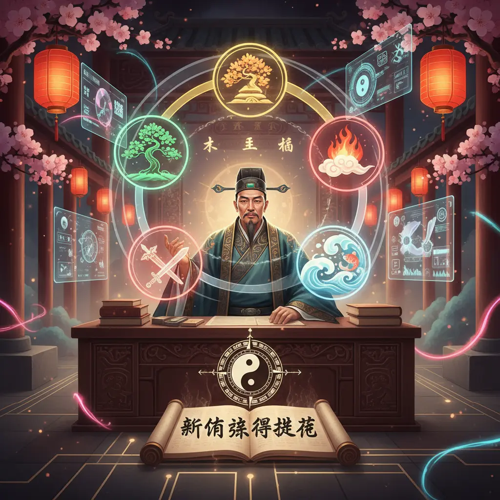 算命師傅推薦 - 五行