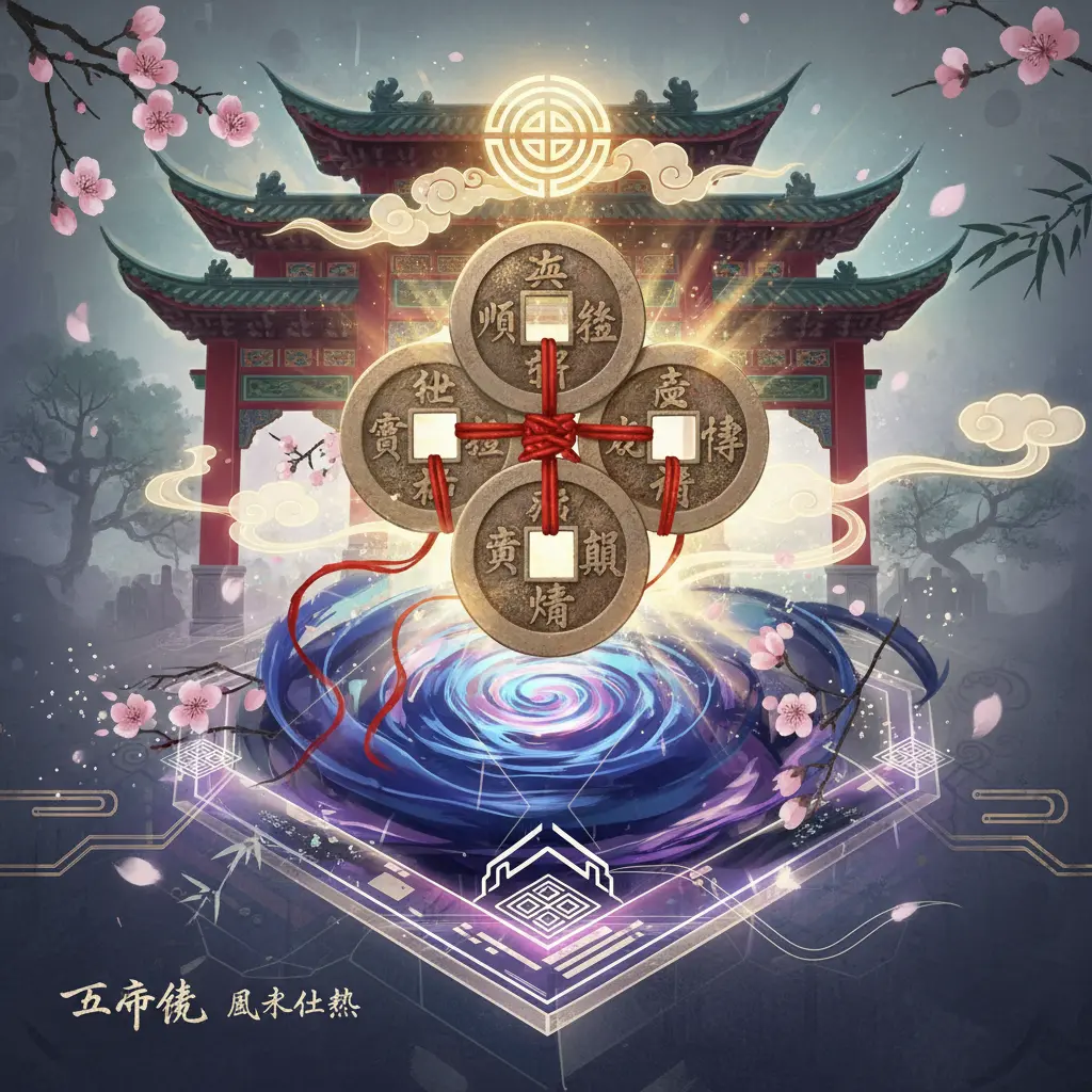 風水化煞 - 五帝錢